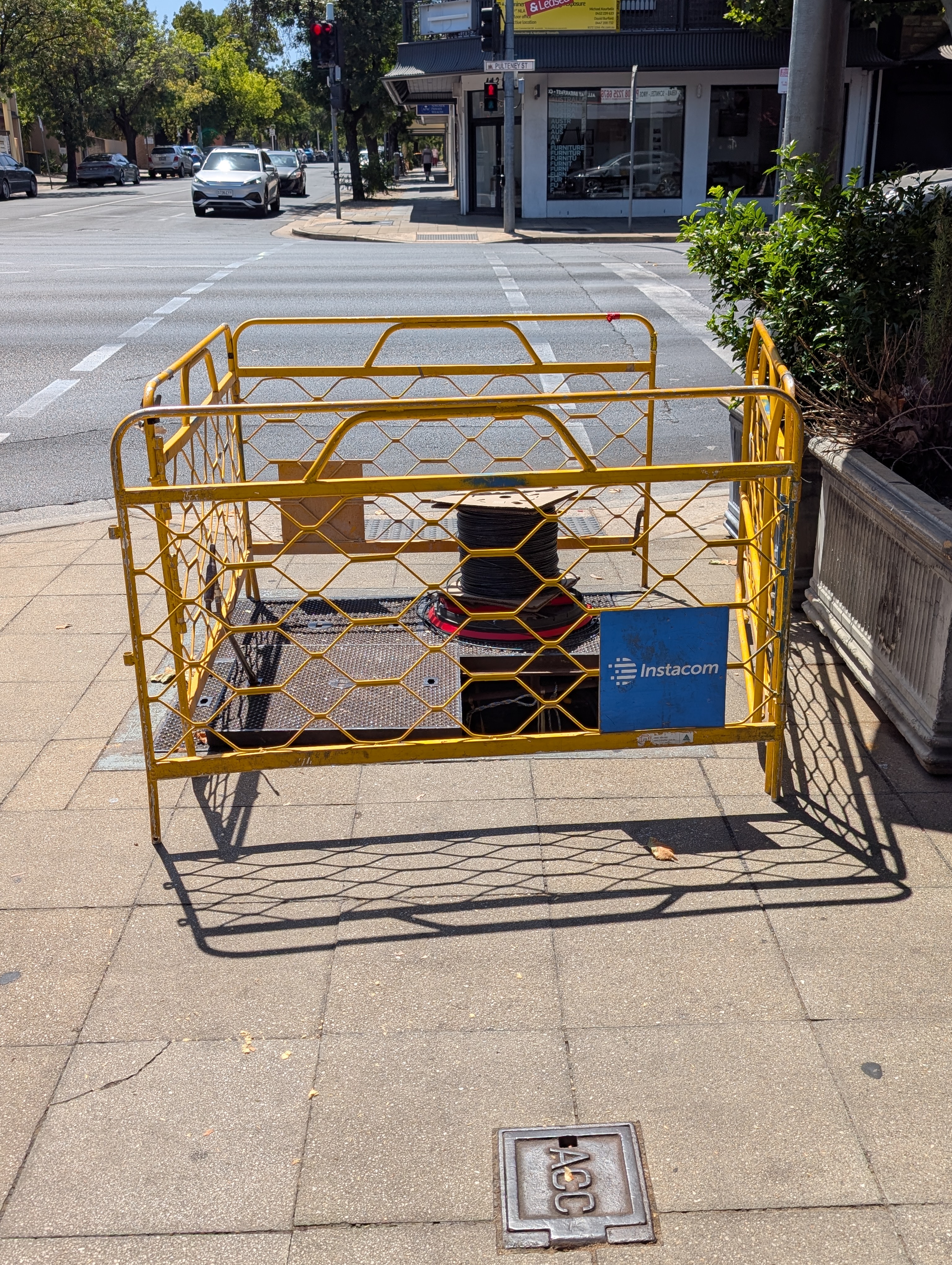 RFID/NFC safety barrier used in Australian telecommunications field environment